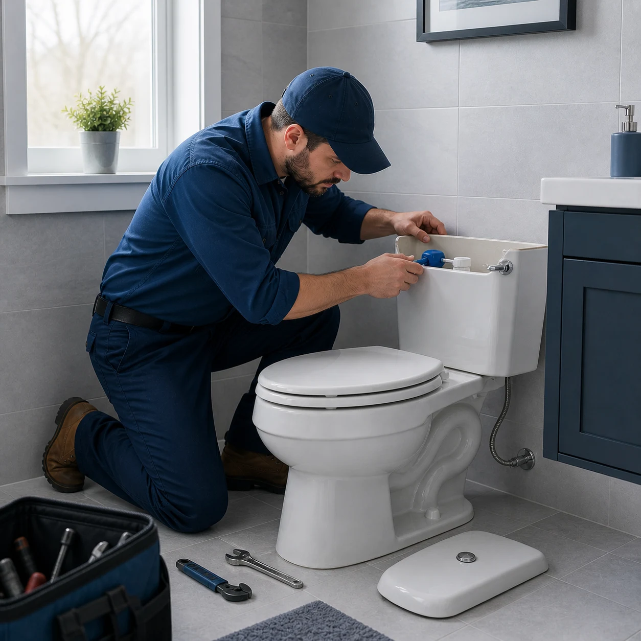 Toilet repair and installation in Whitchurch-Stouffville