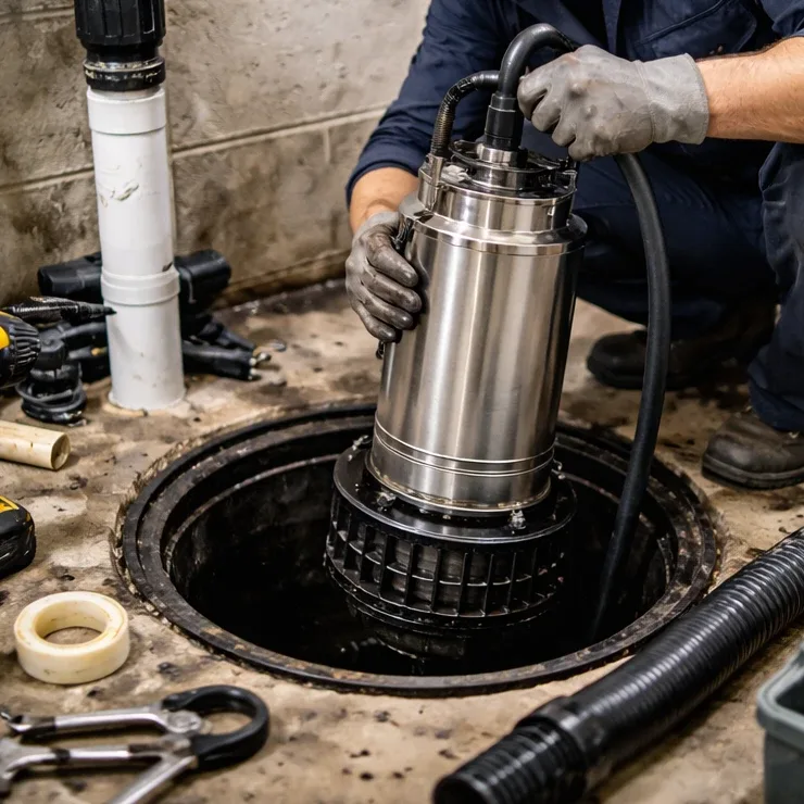 Sump pump failure causing basement water in Whitchurch-Stouffville